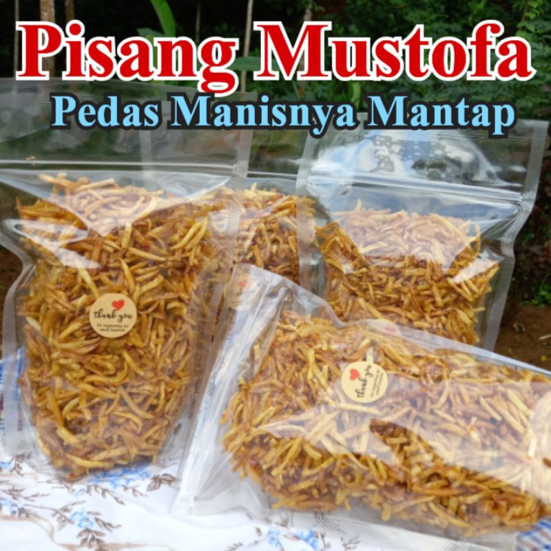 

Pisang Mustofa Pedas Manis 300 gr