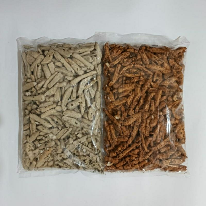 

Basreng Original Daun Jeruk dan Basreng Pedas Daun Jeruk