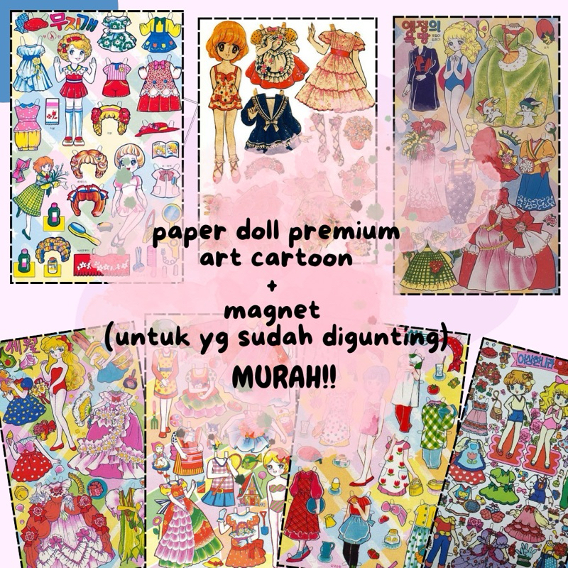 PAPERDOLL PAPER DOLL BP BPAN MAINAN KERTAS ORANG ORANGAN BEPE BEPEAN PAPERDOLL