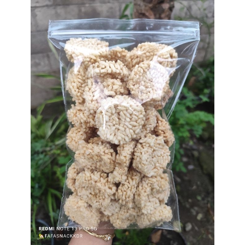 

Rengginang matang rasa bawang kemasan 250gr