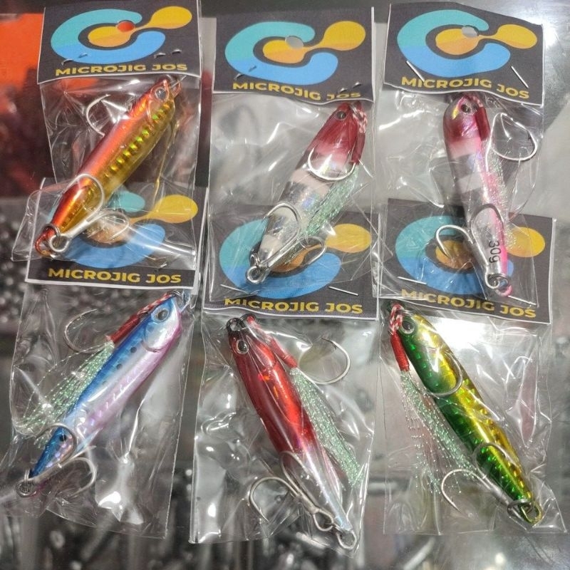 Metal jig jos 40gr + Asis Hook & Trebelhook