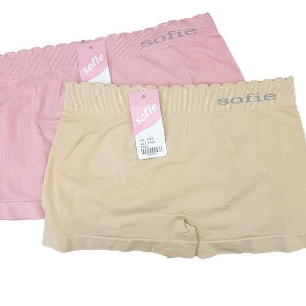 Bonuskan CD BOXER SHORT WANITA RAJUT SOFIE 392  374 CELANA DALAM STRECH PREMIUM
