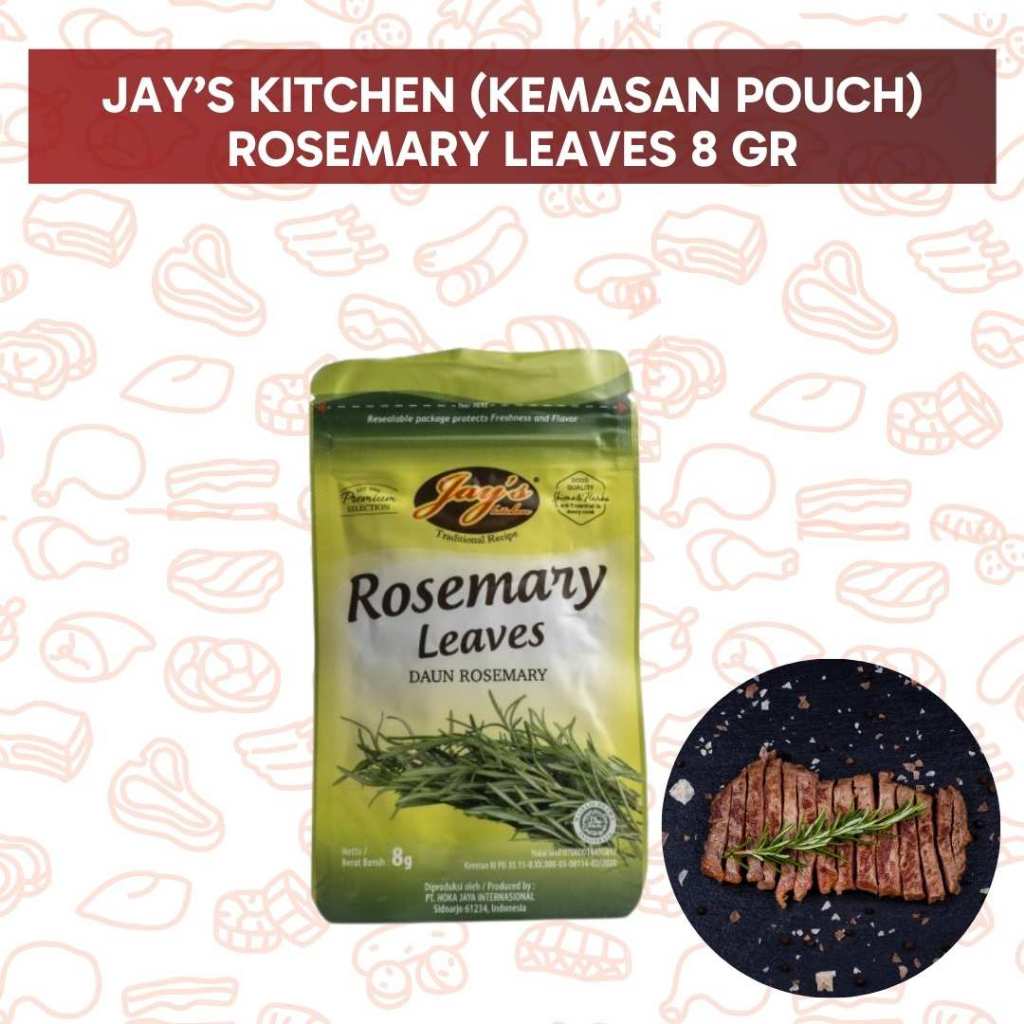 

JAY'S KITCHEN ROSEMARY LEAVES 8 GRAM