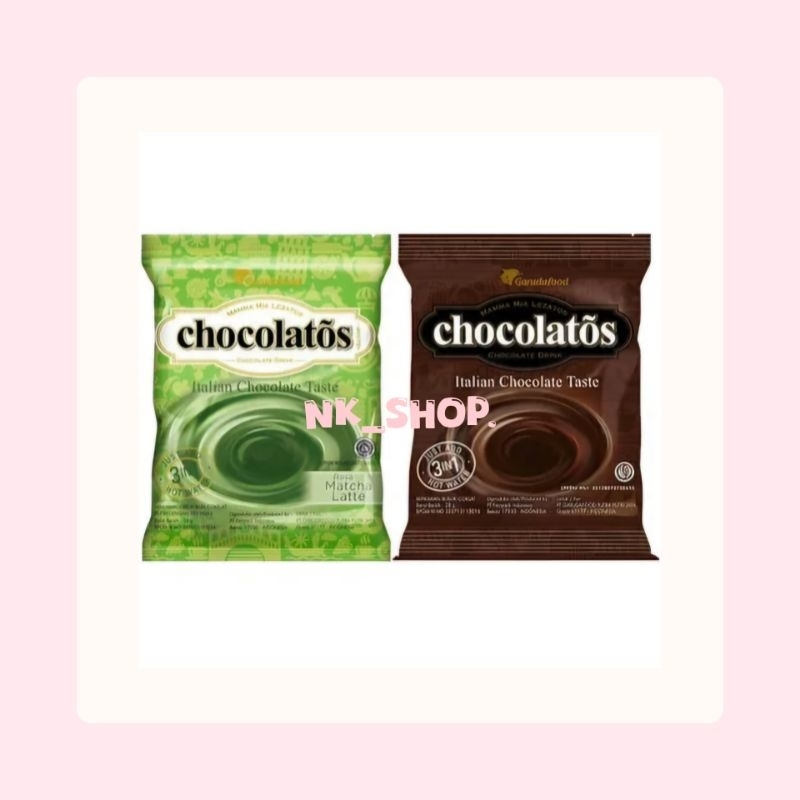 

Chocolatos Drink 28gr - 1 Renceng isi 10 Sachet