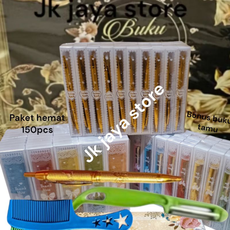 souvenir ulang tahun souvernir lahiran souvernir khitan 150,pcs+buku tamu undangan