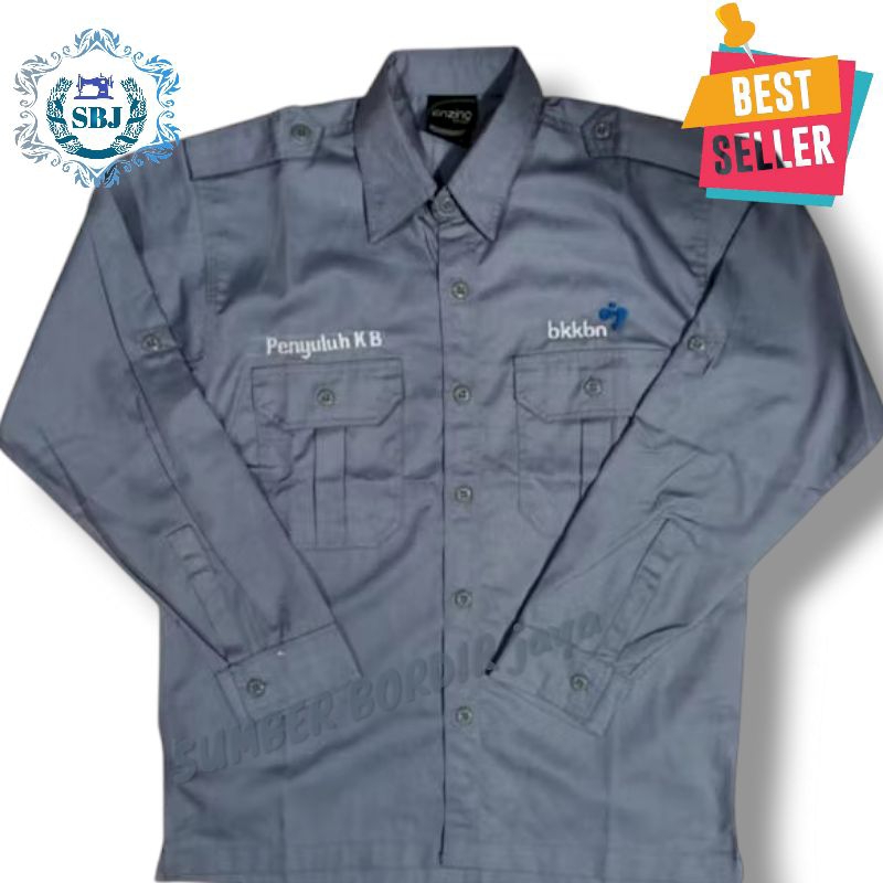 KEMEJA BKKBN TERBARU SERAGAN PDH BKKBN KEMEJA PENYULUH KB  POS KB
