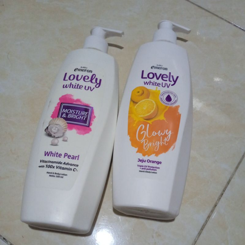 emeron lovely white uv/handbody 500 ml