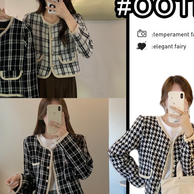 Beli COD Baju Atasan Wanita  Jaket Wanita Lengan Panjang  Atasan Wanita Kekan Untuk Tahun 224  Korea