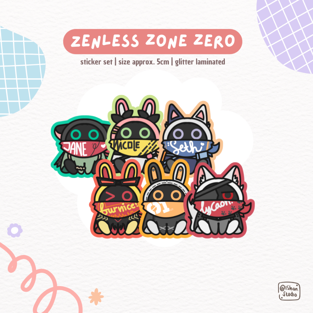 

ZZZ Bangboo | Sticker Set