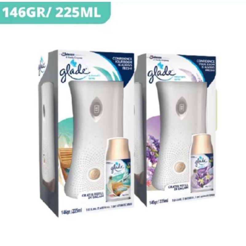 Glade Matic Device Alat + Refil | Glade Pengharum Ruangan Otomatis
