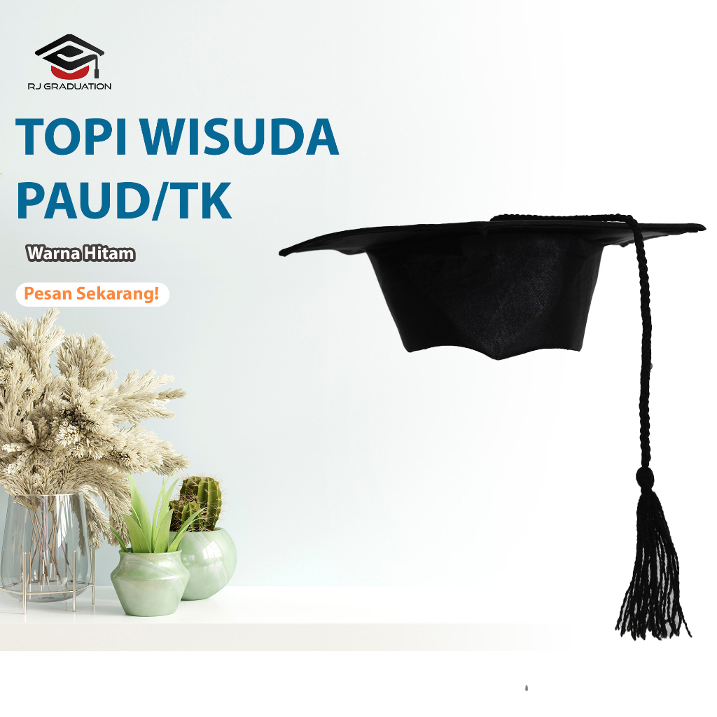 Gosir Topi Wisuda Paud, Topi Wisuda TK, Topi Wisuda, Perlengkapan Wisuda
