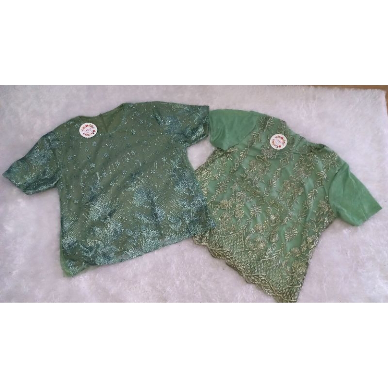 Atasan kondangan Tile wanita murah kekinian/Atasan wanita motif tile