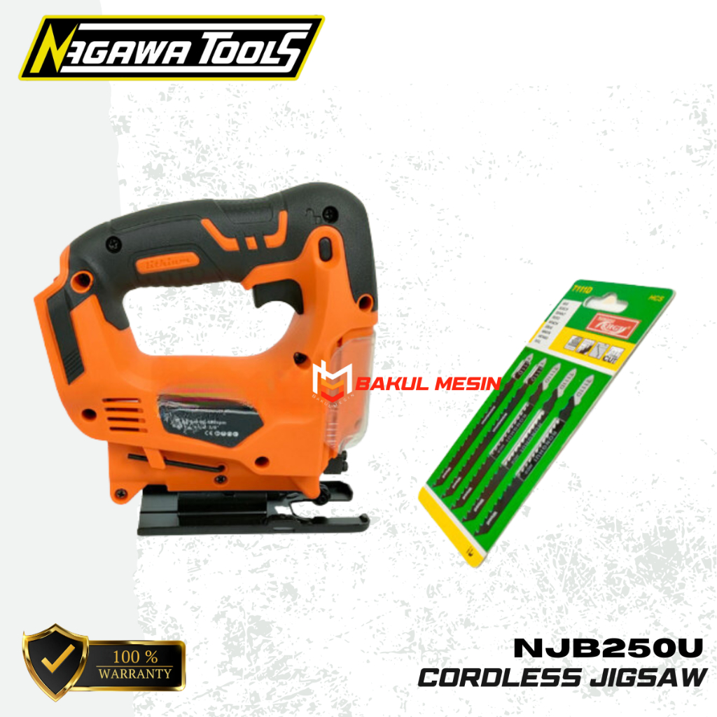 NAGAWA NJB 250 U gergaji jigsaw jig saw Cordless NJB250U UNIT ONLY