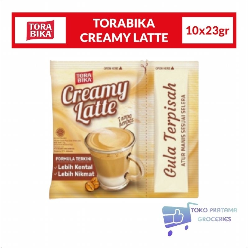 

TORABIKA CREAMY LATTE / RENCENG ISI 10 SACHET