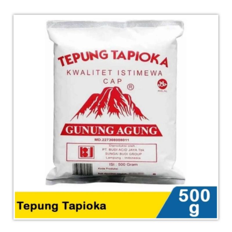 

Tepung Tapioka Gunung Agung 500 gr Tepung Kanji