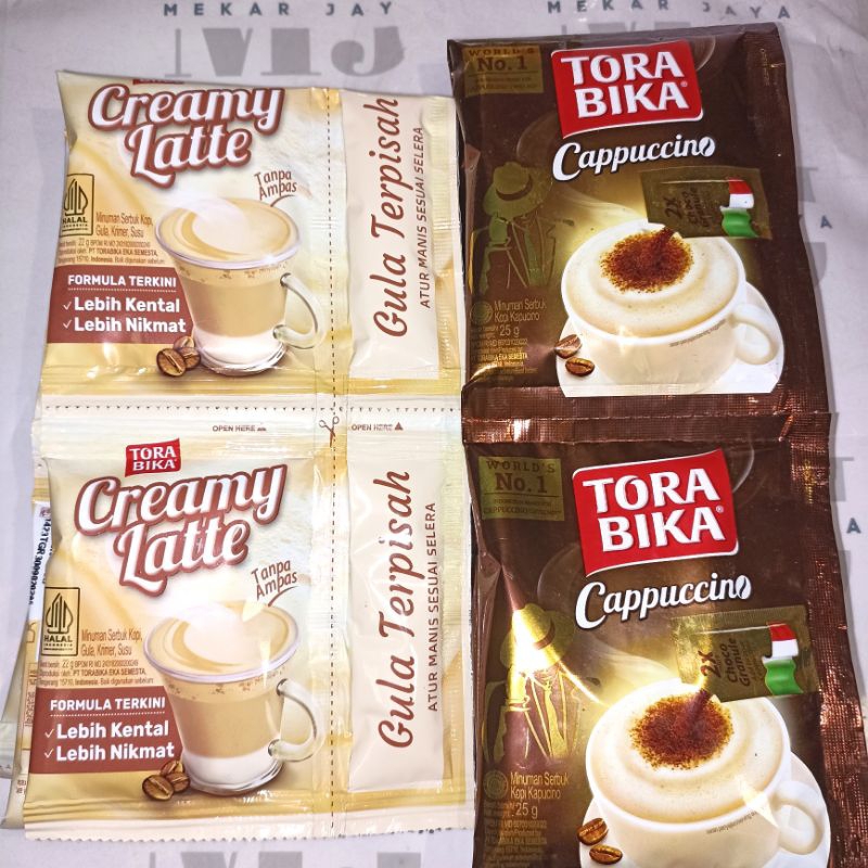 

Torabika Cappucino dan Creamy Latte