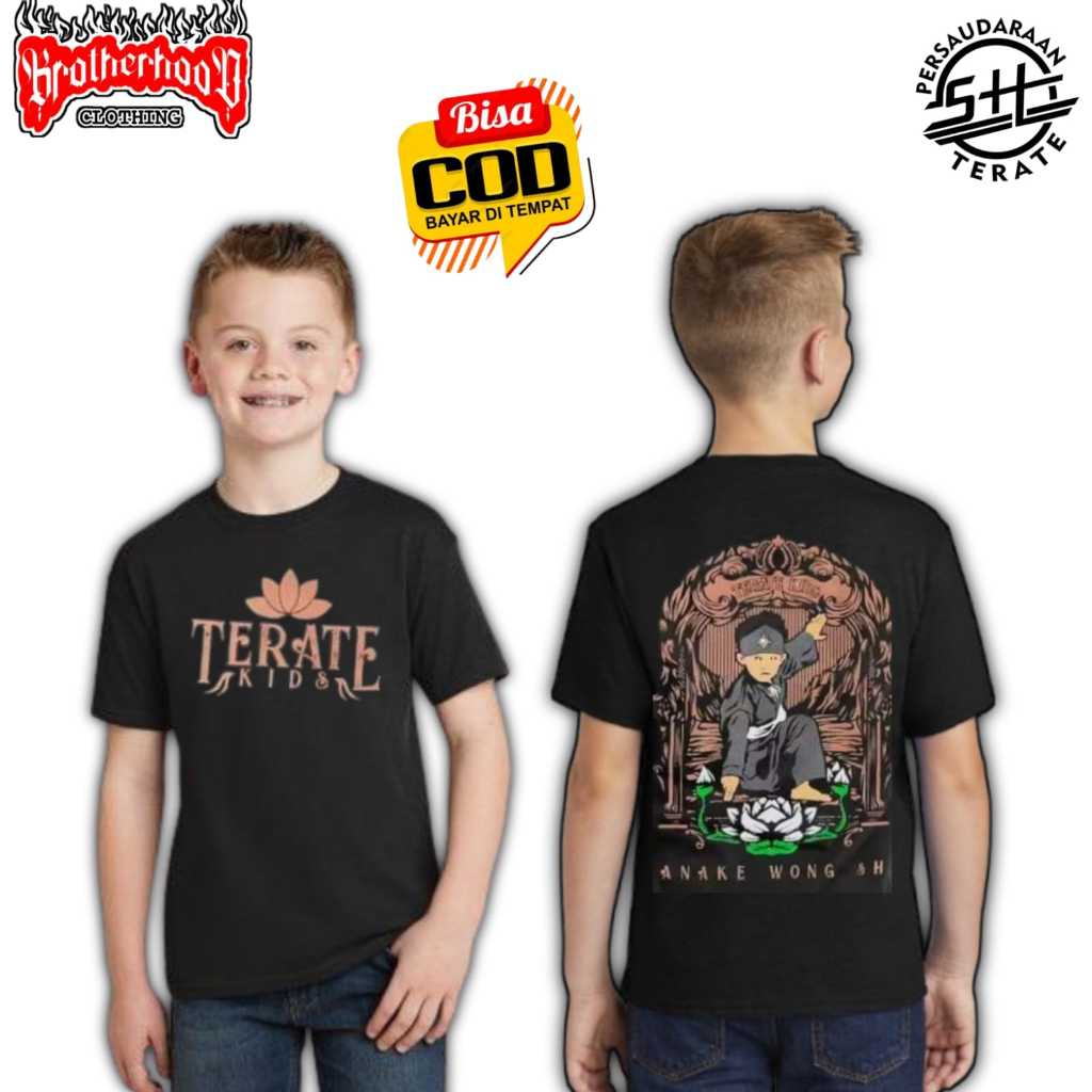 kaos terate kids - kaos anak e wong sh - kaos terate kids - kaos anak psht