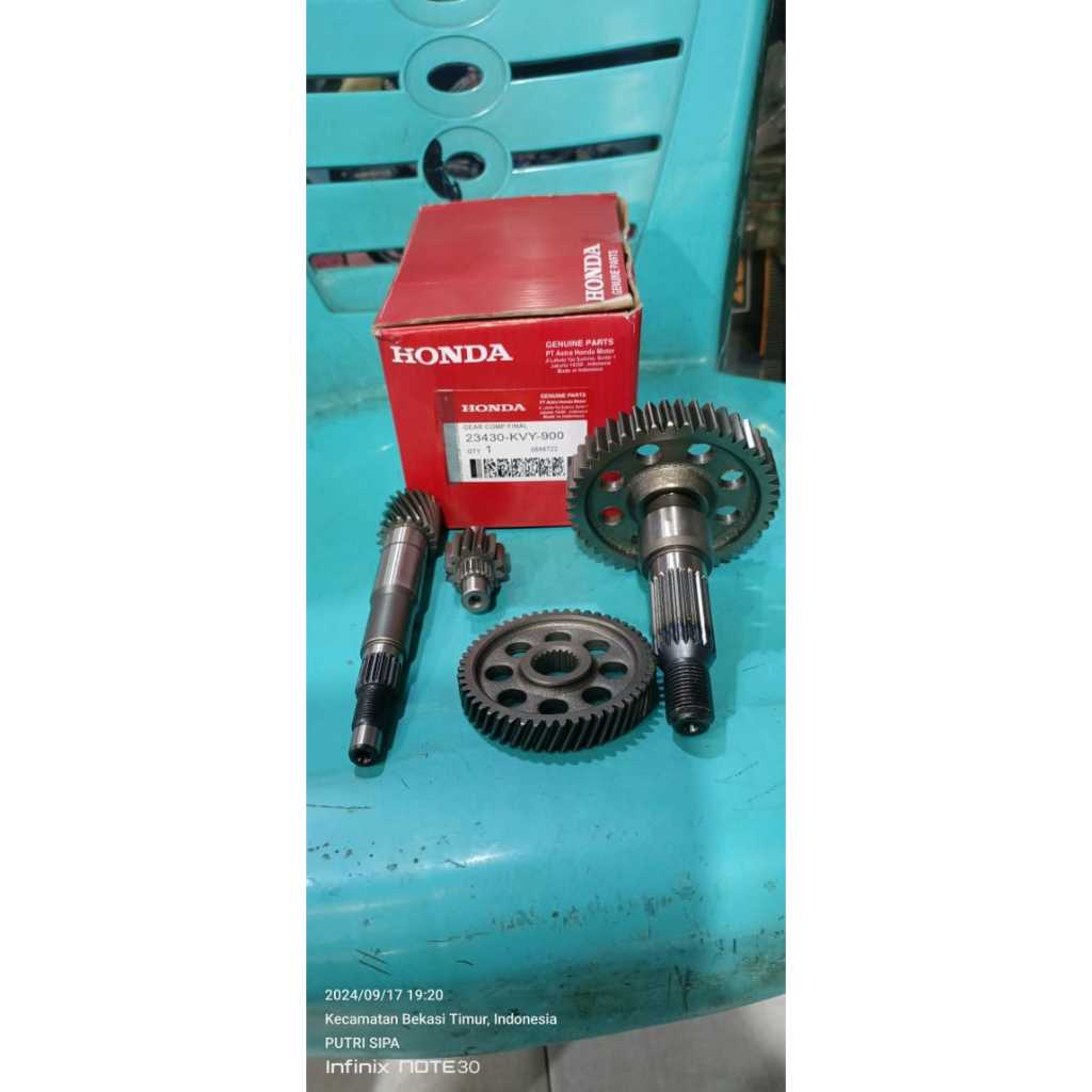 PROMO GIGI RASIO SET KVY GEAR RASIO BEAT KARBU SCOOPY KARBU SPACY KVY