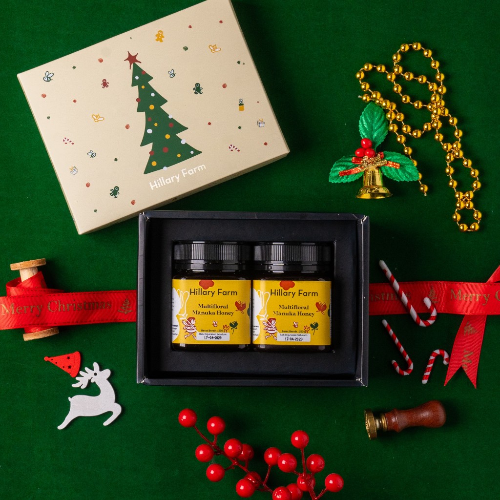 

Christmas Hampers Natal Multifloral Manuka Honey 250gr + Multifloral Manuka Honey 250gr