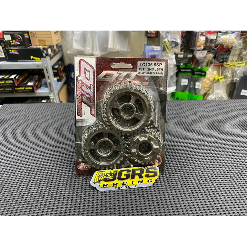 GEAR RASIO GEAR BOX MESIN YAMAHA JUPITER MX 5 SPEED QTT RACING ORIGINAL