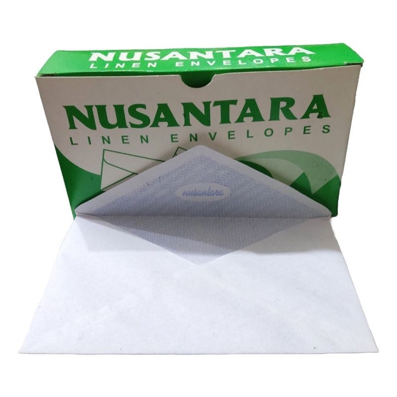 

Amplop Nusantara Putih Polos isi 50pcs