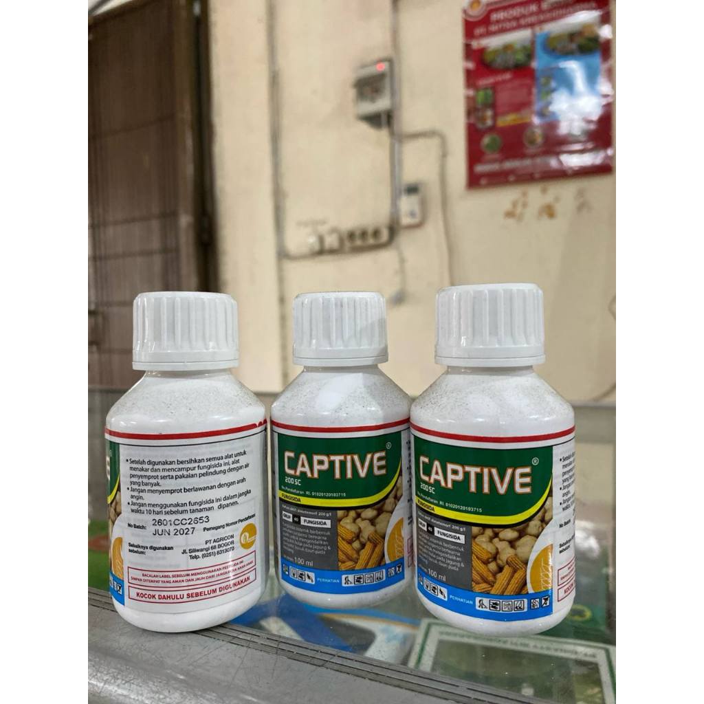 Fungisida Captive 200 SC 100 ML Fungisida tanaman