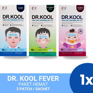 [ PRODUK TERMURAH ] DR.KOOL Fever - Plester Kompres Demam Anak Penurun Panas PROMO - PROMO