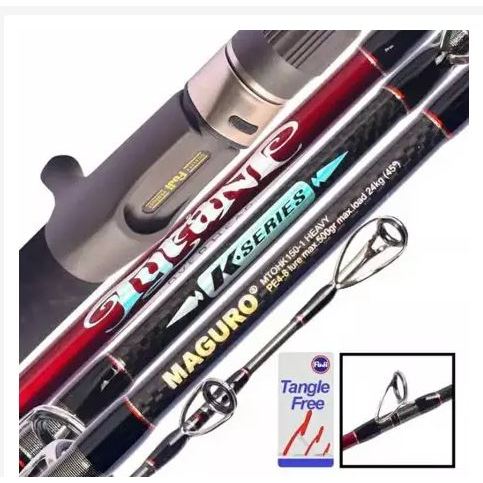 Joran Maguro TYRANT K-Series PE 4-8 | Jigging rod | Overhead | Alat Pancing