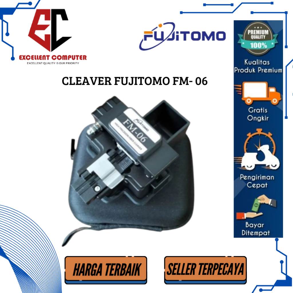Cleaver FUJITOMO FM-06 Hasil Potongan Presisi/Cleaver FUJITOMO Original