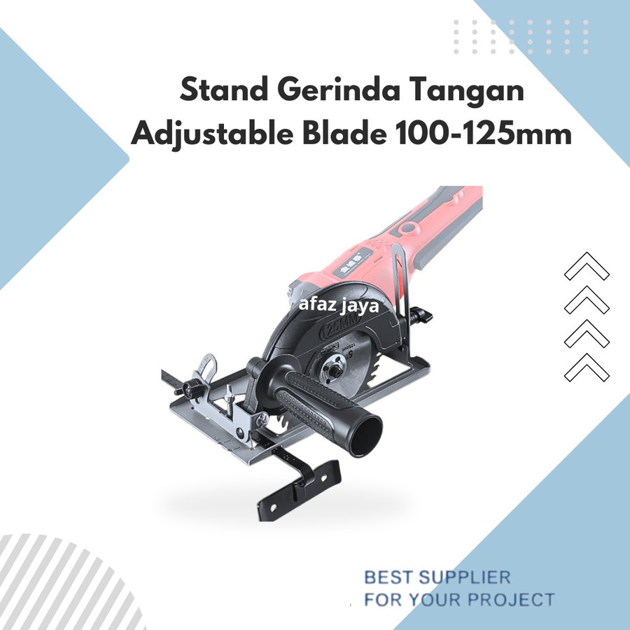 Stand Gerinda Tangan Adjustable 45 Derajat Dudukan Pegangan Gerinda Gurinda