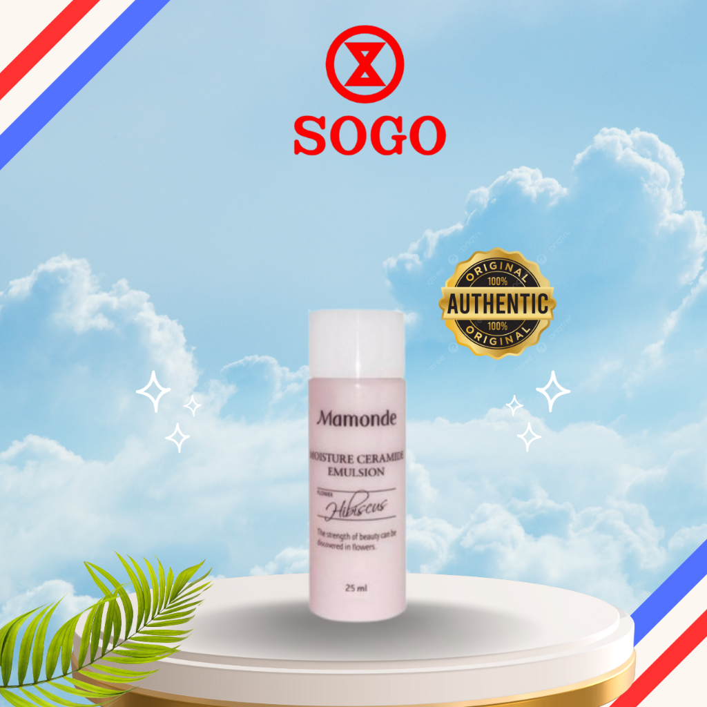 Mamonde Ceramide Emulsion Flower Hibiscus 25ml Original Exp 2026 Serum Wajah Travelsize