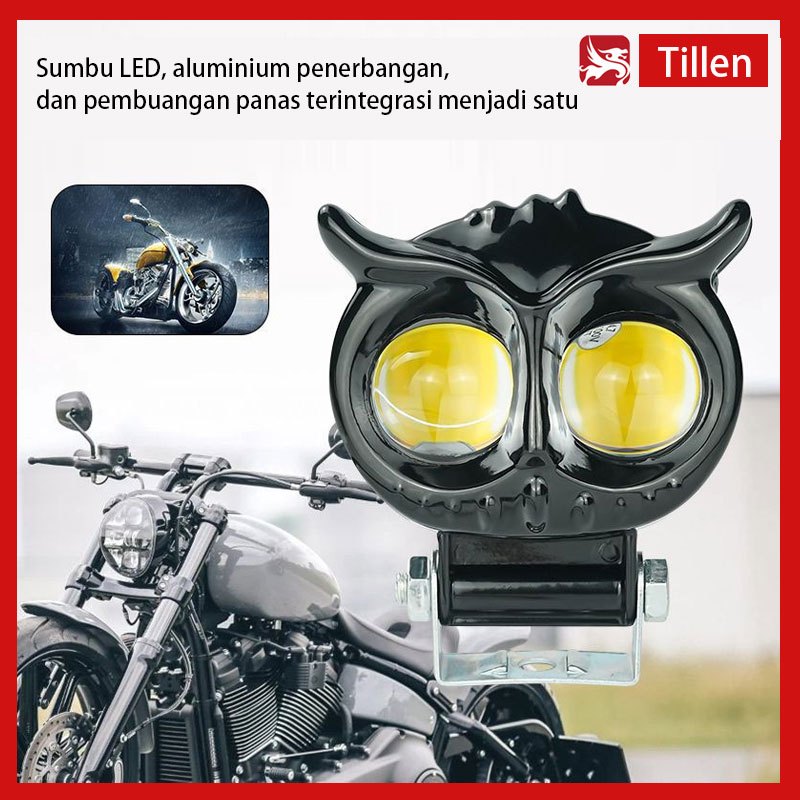 LAMPU TEMBAK LASER LED / SUPER TERANG LAMPU TEMBAK LASER OWL / Mobil Motor Sorot Lasergun
