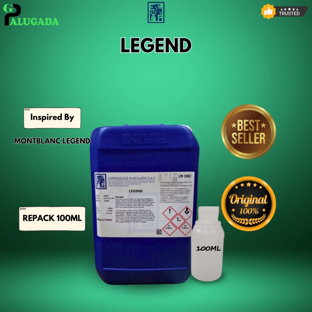 Bibit Prfum Murni LEGEND | MONTBLANC LEGEND | EP 100ml REPACK
