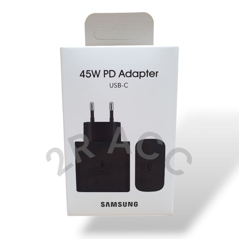 Adaptor Charger Samsung 45 Watt/Kepala Charger Samsung 45 Watt/Travel Adapter Samsung 45 Watt Origin