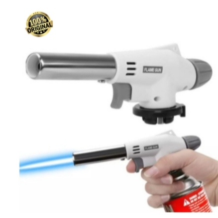 Kepala Portable Gas Torch Flame gun Las Butane Blow Torch Api Jet flame gas fire gas FlameGun torch 