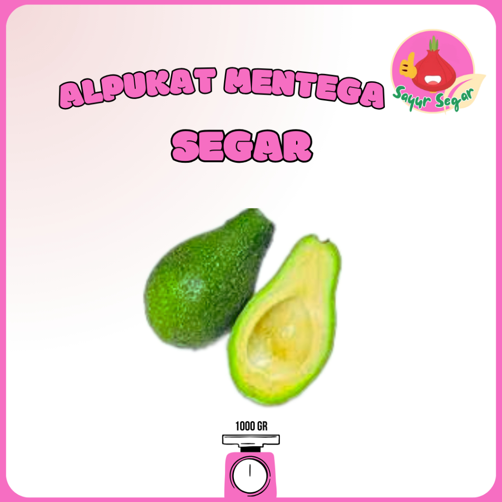 

Sayur Segar - Alpukat Mentega Super 1 kg / Avocado