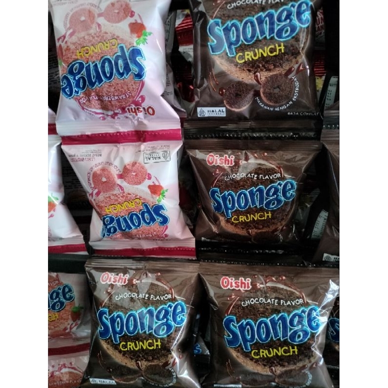 

Oishi Rin Bee & Oishi Sponge 1000an (renteng),
