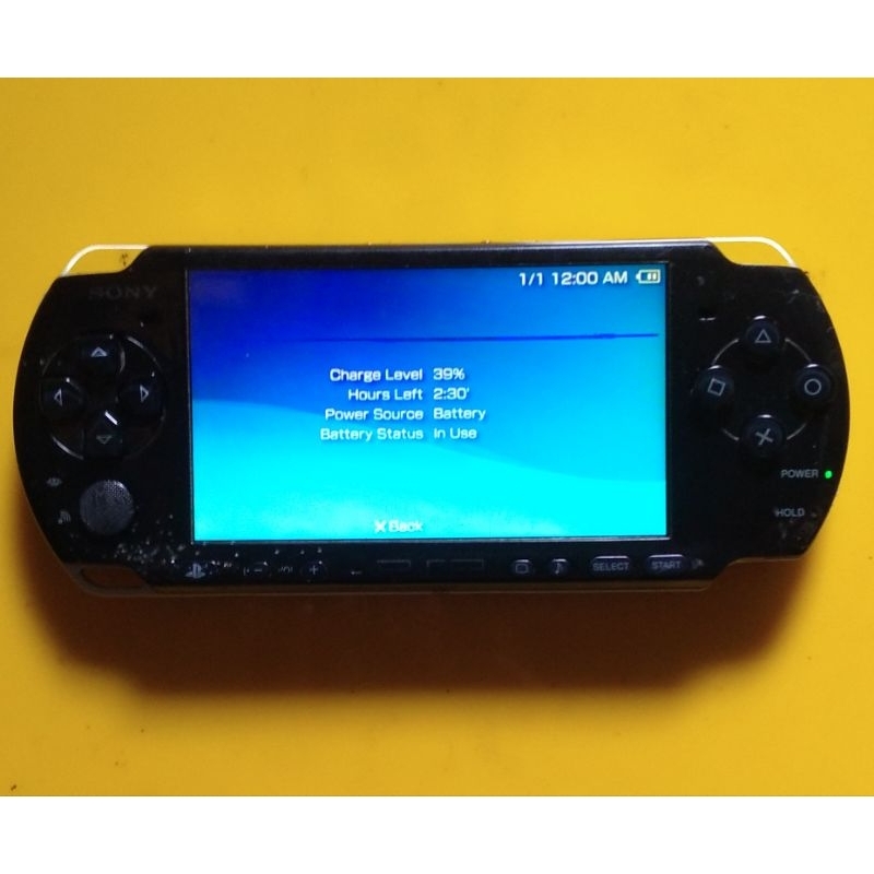 Sony Psp Slim Seri 3000 Sudah Update CFW 6.61 PRO-C Permanen + Memory 16GB isi 55 Game Full