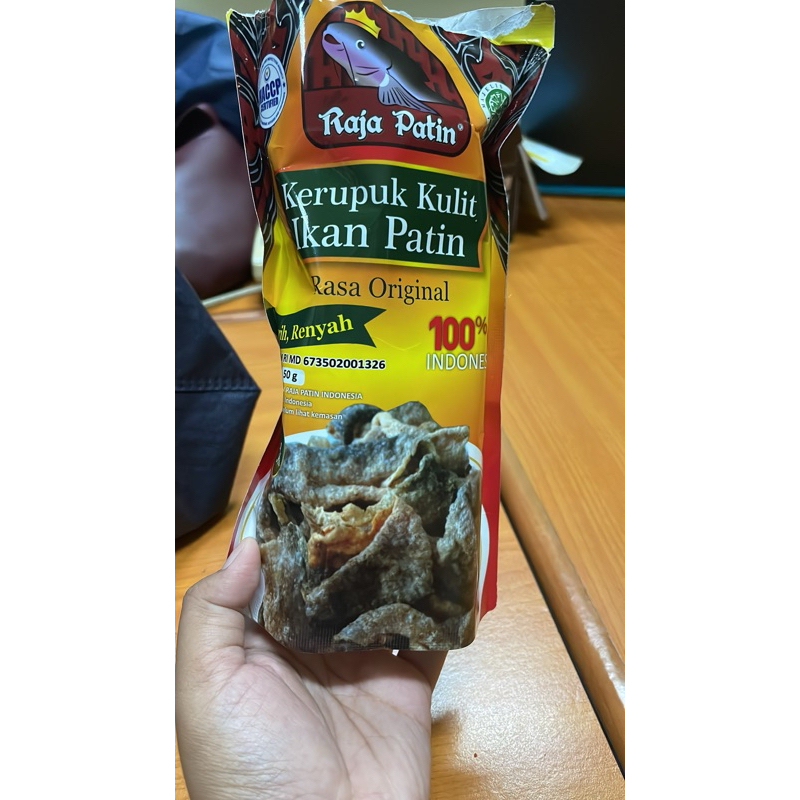 

KERUPUK KULIT IKAN PATIN RASA ORIGINAL