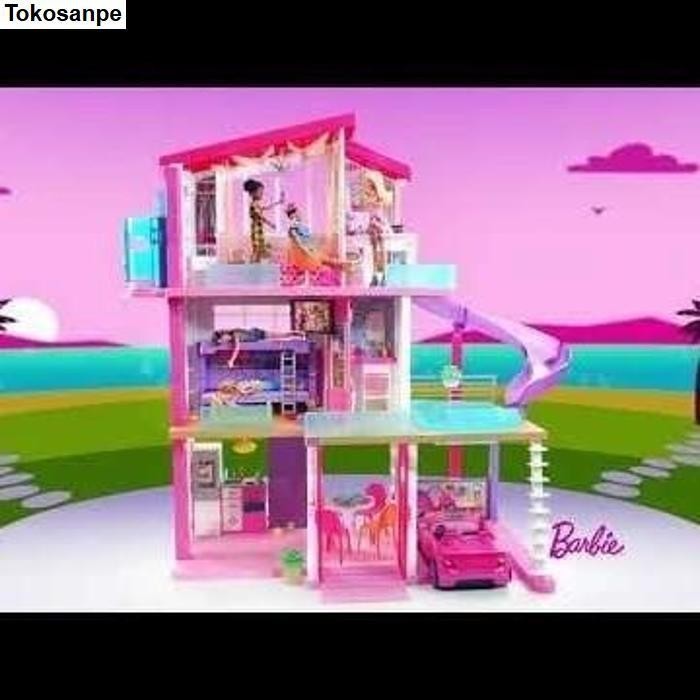 Barbie Dream House Rumah rumahan Berbi Berbie barbi tingkat ori mattel