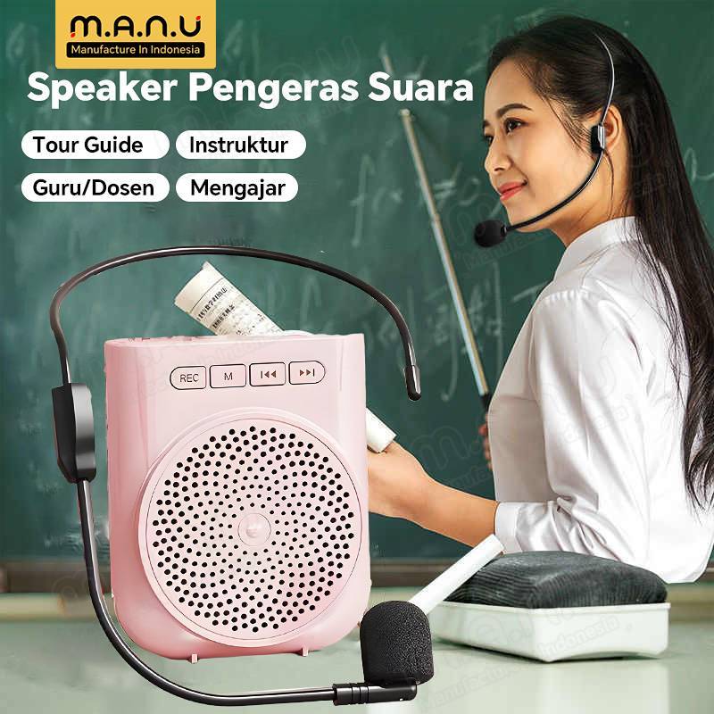 H5 Speaker Megaphone Tourguide Amplifier Penguat suara amplifier speaker aktif mic / megaphone toa c