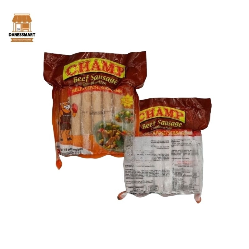 

Champ Sosis Sapi 375gram Beef Sausage 375 gram