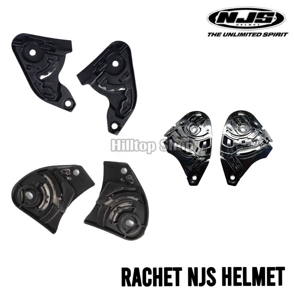 Sparepart Rachet NJS Original Helm Dudukan Kaca Motorcycle Helmet