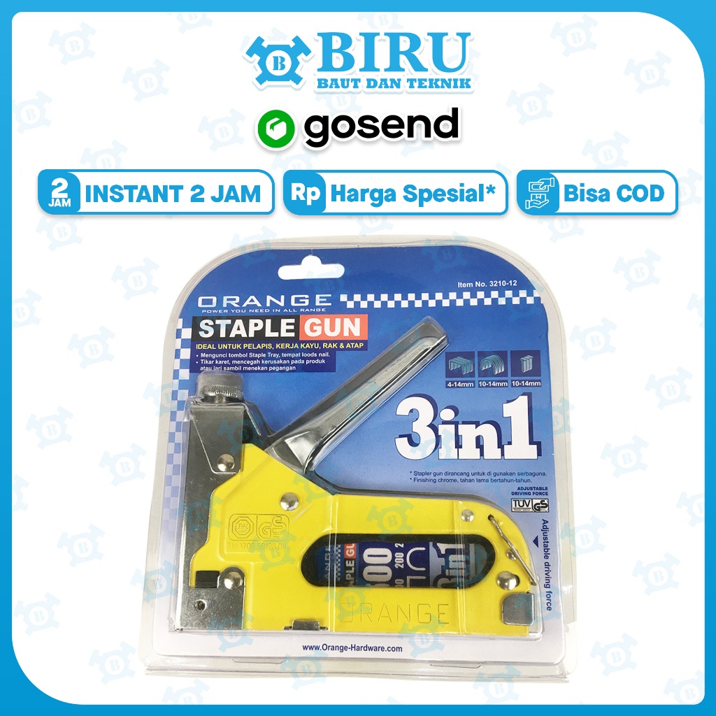 

ORANGE Staple Gun / Stapler Staples gun / Stapler Tembak