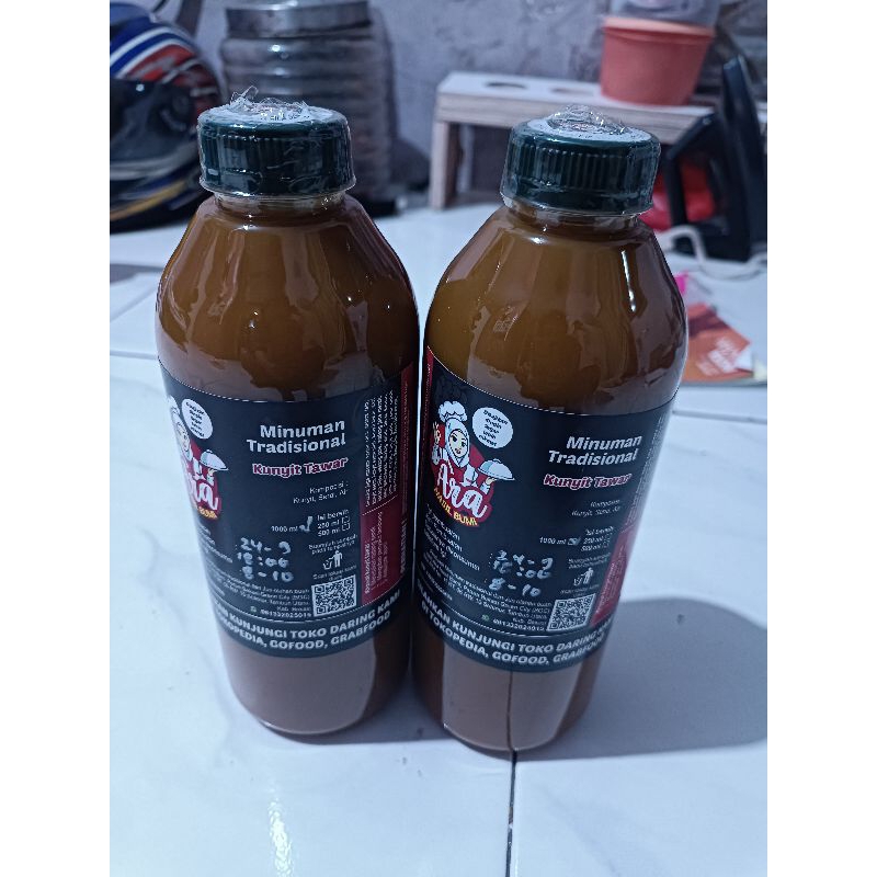 

Ara hasil bumi kunyit tawar 200ml /250ml / 1000ml