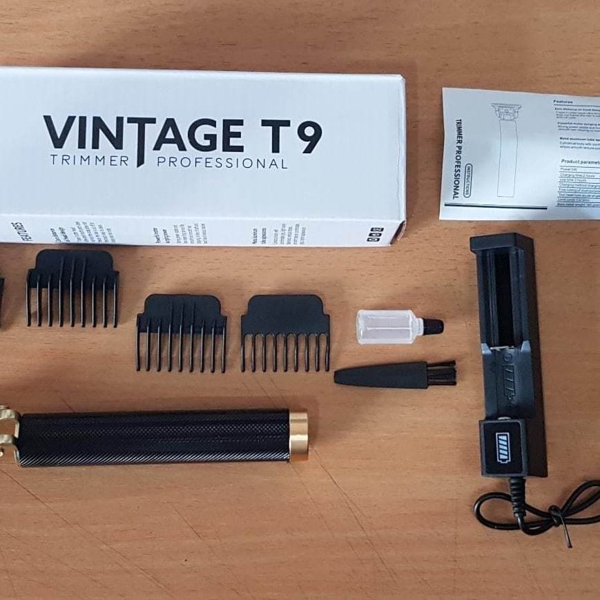 T9 mesin cukur Rambut Pria / alat cukur dragon Vintage Canggih