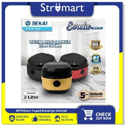 SEKAI RICE COOKER DIGITAL LOW SUGAR CMW522