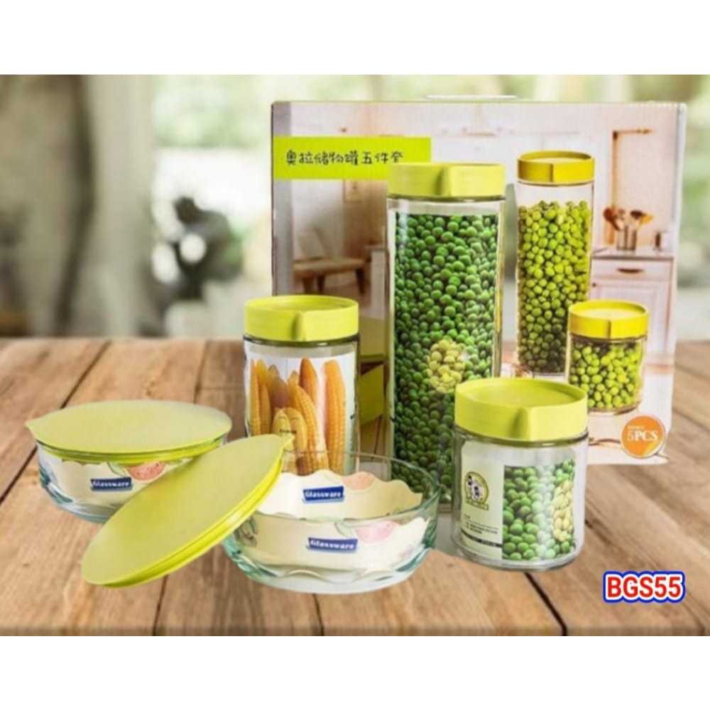 MARINE BOWL EVER GREEN/ TOPLES KACA MARINE EVERGREEN SET 5IN1 / TOPLES LEBARAN / TOPLES JAJAN