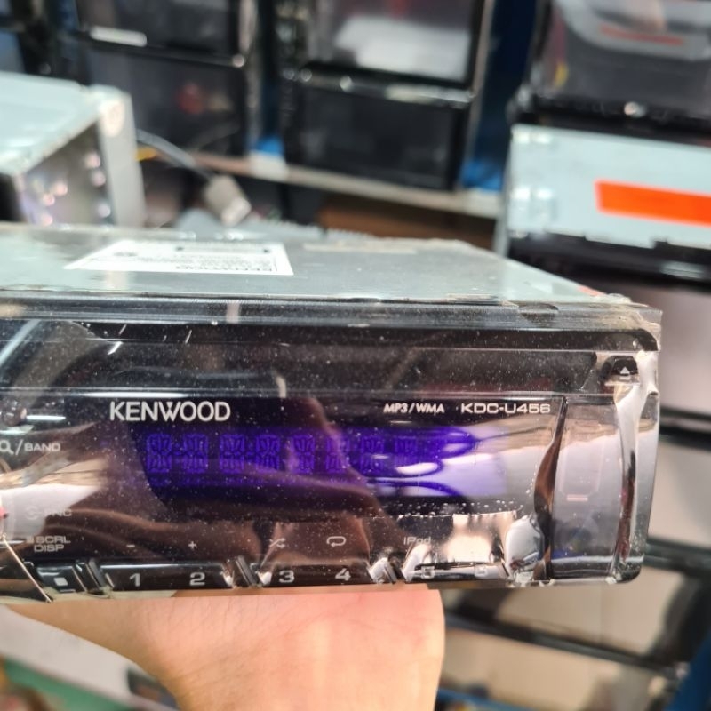 Single Kenwood KDC U456 CD MP3 USB AUX