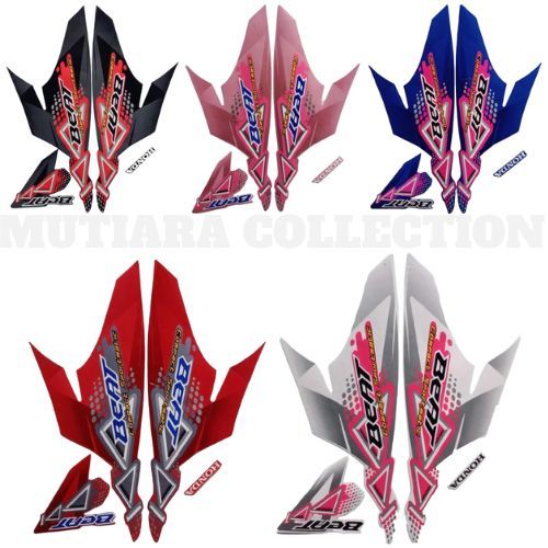 Striping Stiker List Body Standar Motor Honda Beat Karbu 2011 Standar List Stiker Beat Karbu 2011
